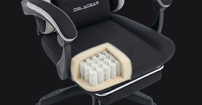 SIEDZISKO CLOUDSEAT™ Z AMORTYZACJĄ SPRĘŻYNOWĄ 